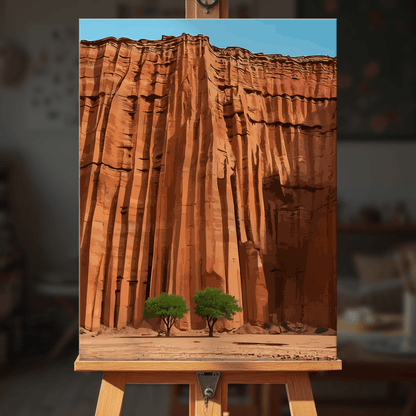 Paint by numbers - Canyon Wall - MyArt
