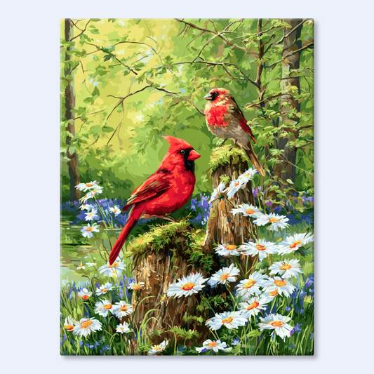 Cardinal Winter
