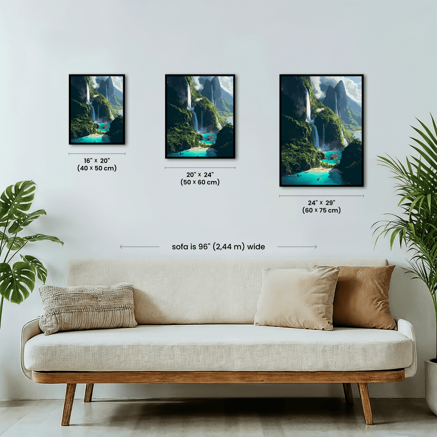 Paint by numbers - Cascade Bay - MyArt