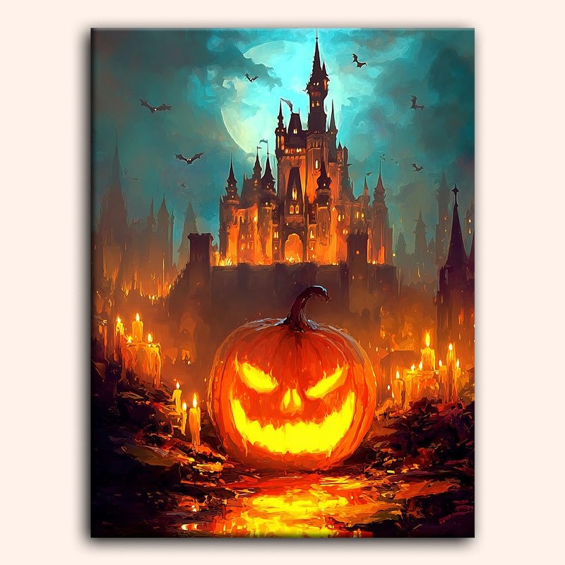 Paint by numbers - Castle Lantern - MyArt
