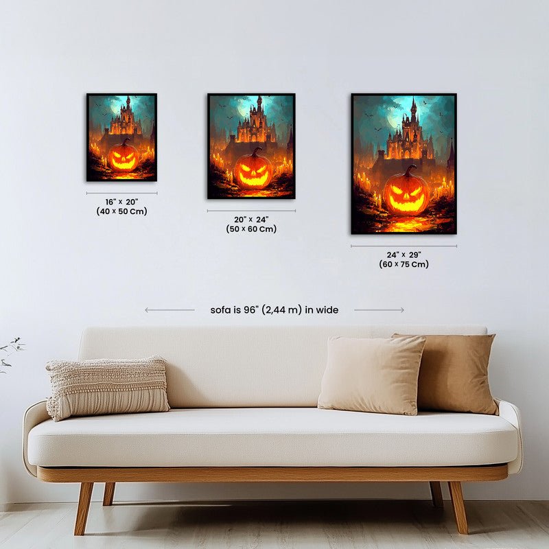 Paint by numbers - Castle Lantern - MyArt