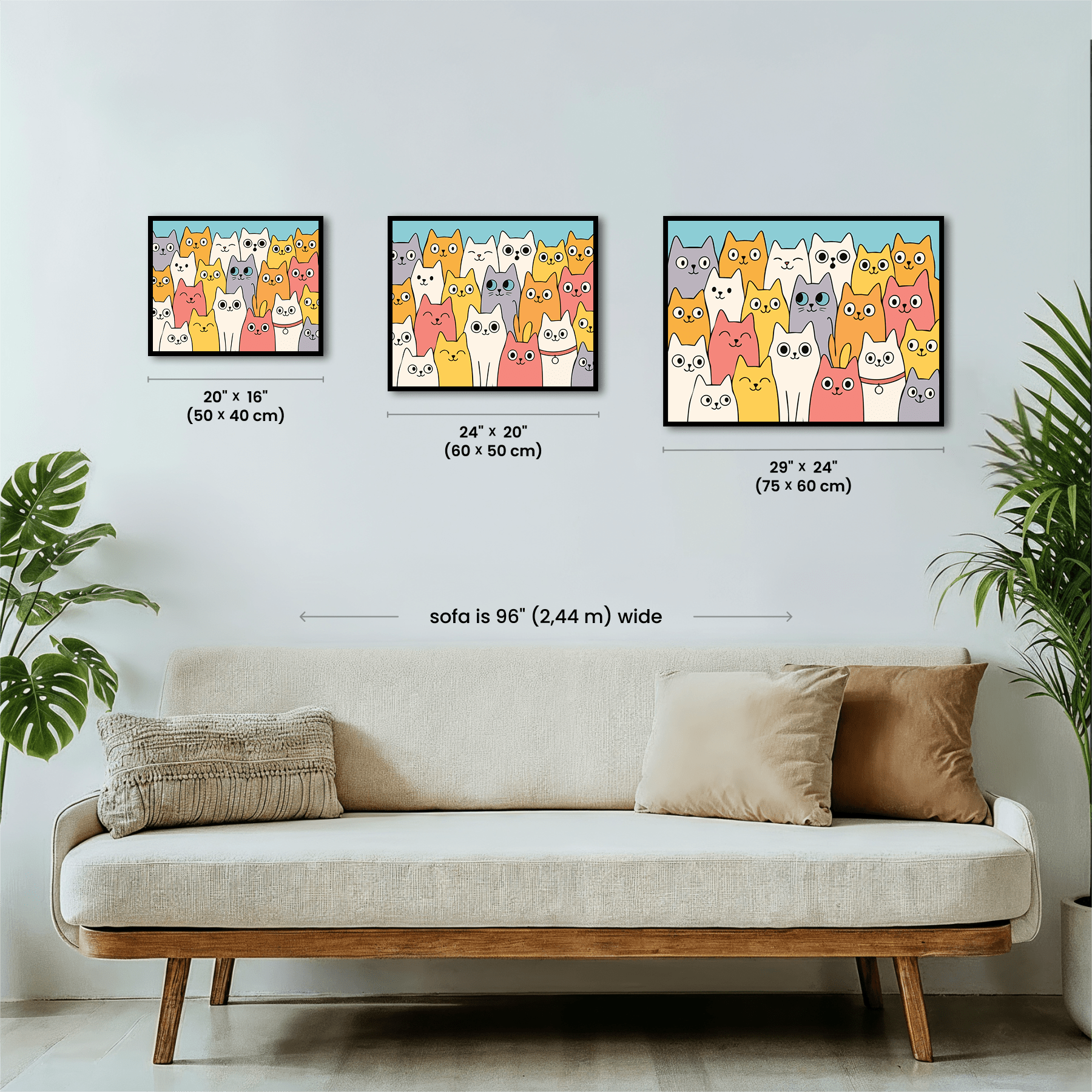 Paint by numbers - Cat Parade - MyArt