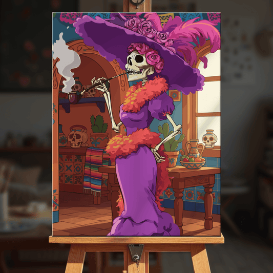 Paint by numbers - Catrina Chic - MyArt