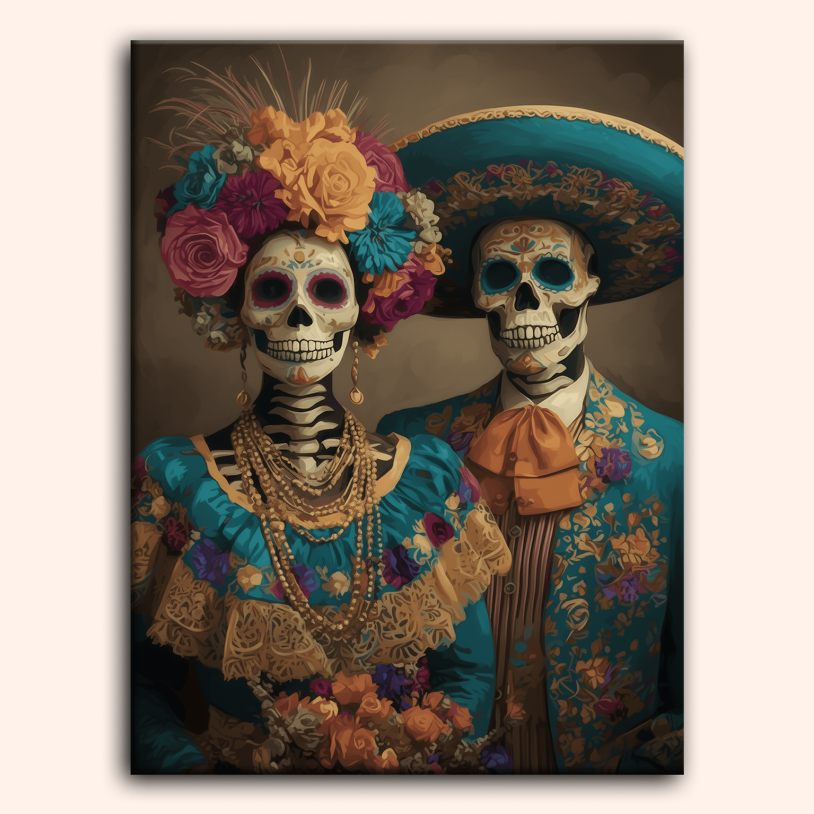 Paint by numbers - Catrina Couple - MyArt