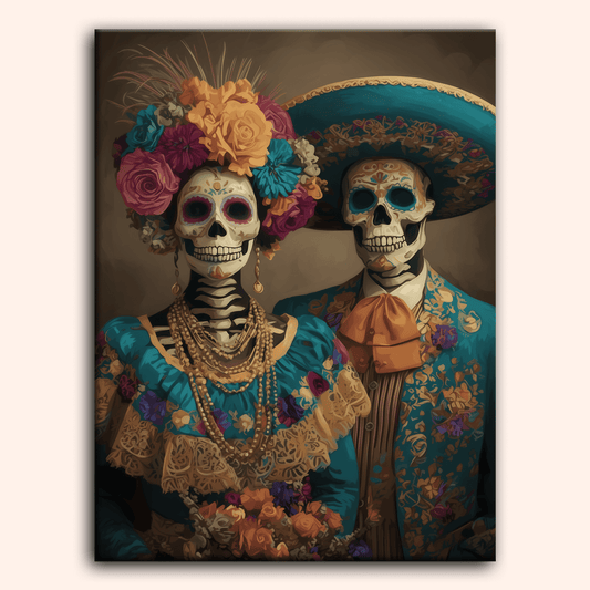 Paint by numbers - Catrina Couple - MyArt