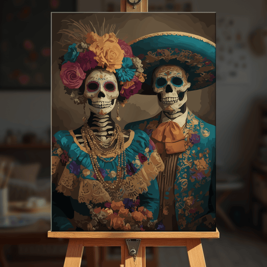 Paint by numbers - Catrina Couple - MyArt