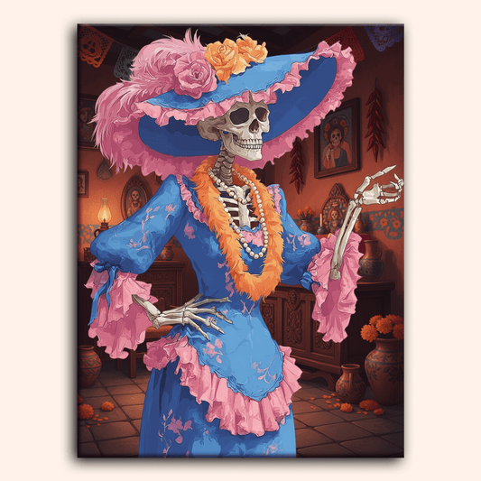 Paint by numbers - Catrina Elegance - MyArt