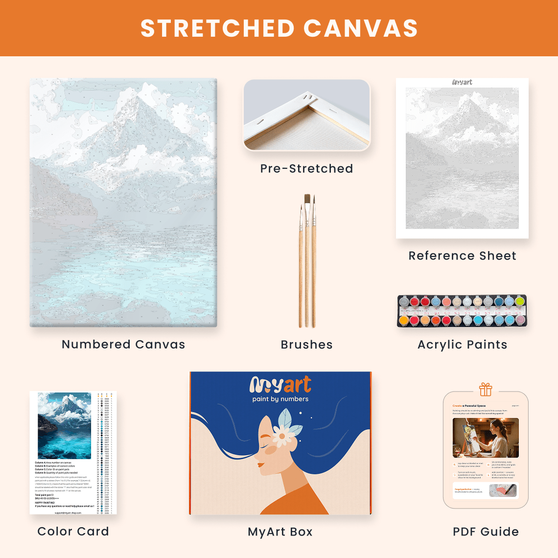 Paint by numbers - Cedar Bay - MyArt