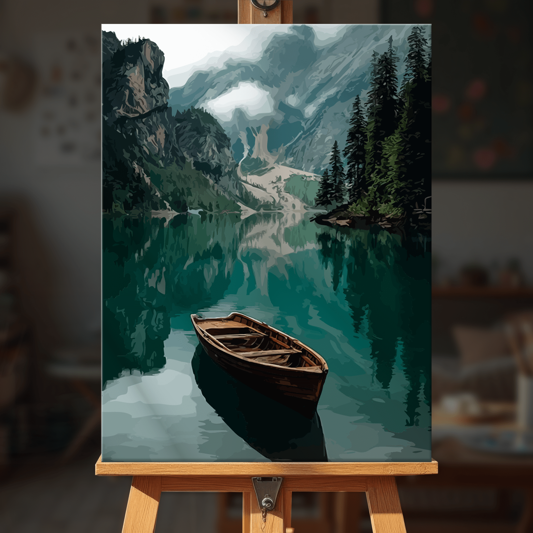 Paint by numbers - Cedar Beach - MyArt