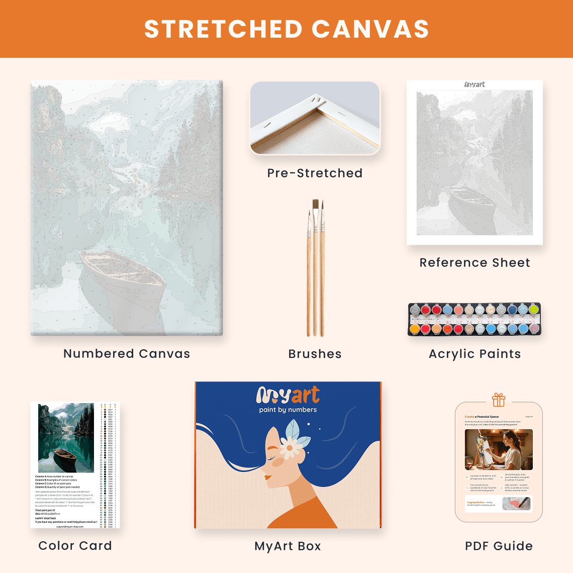 Paint by numbers - Cedar Beach - MyArt