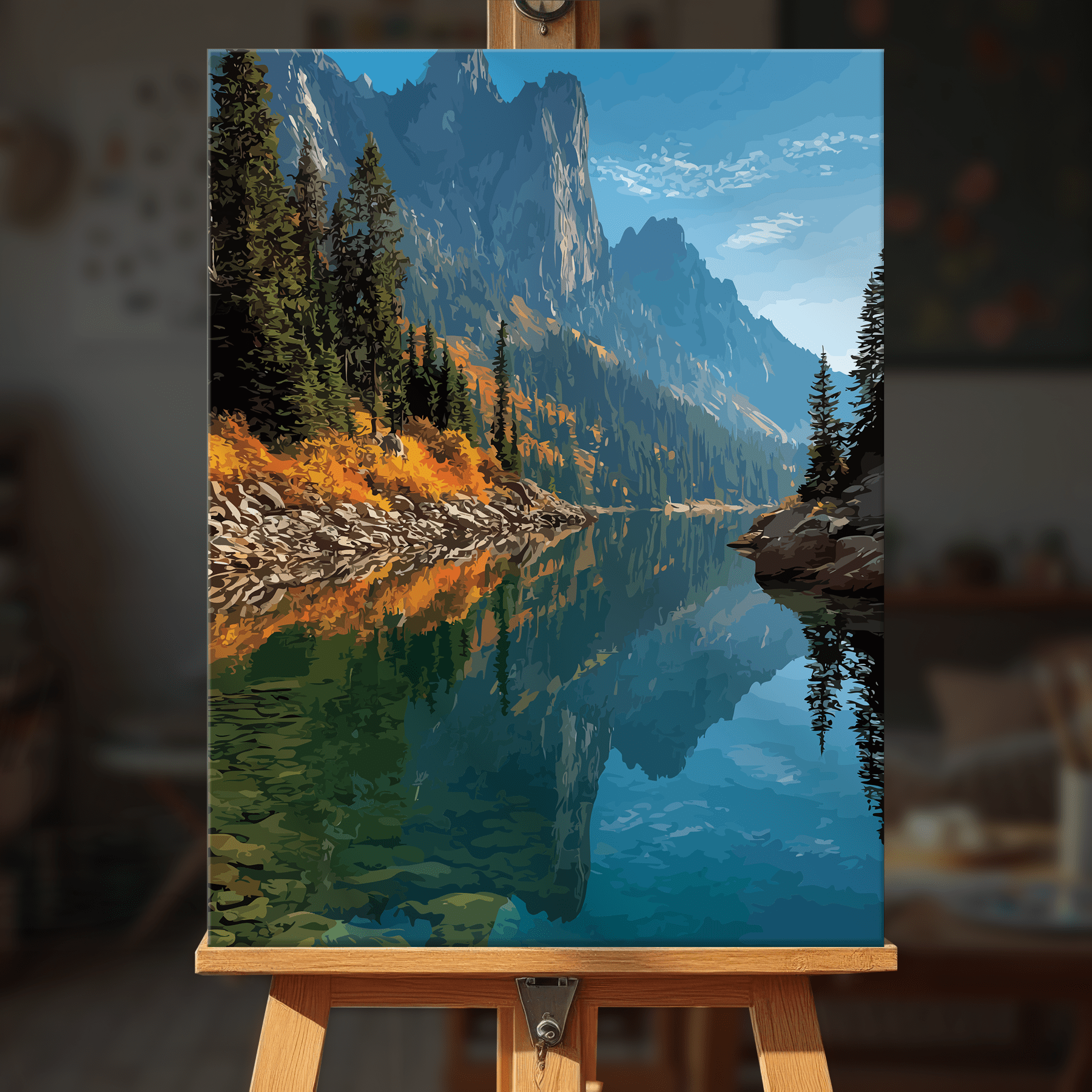 Paint by numbers - Cedar Canyon - MyArt