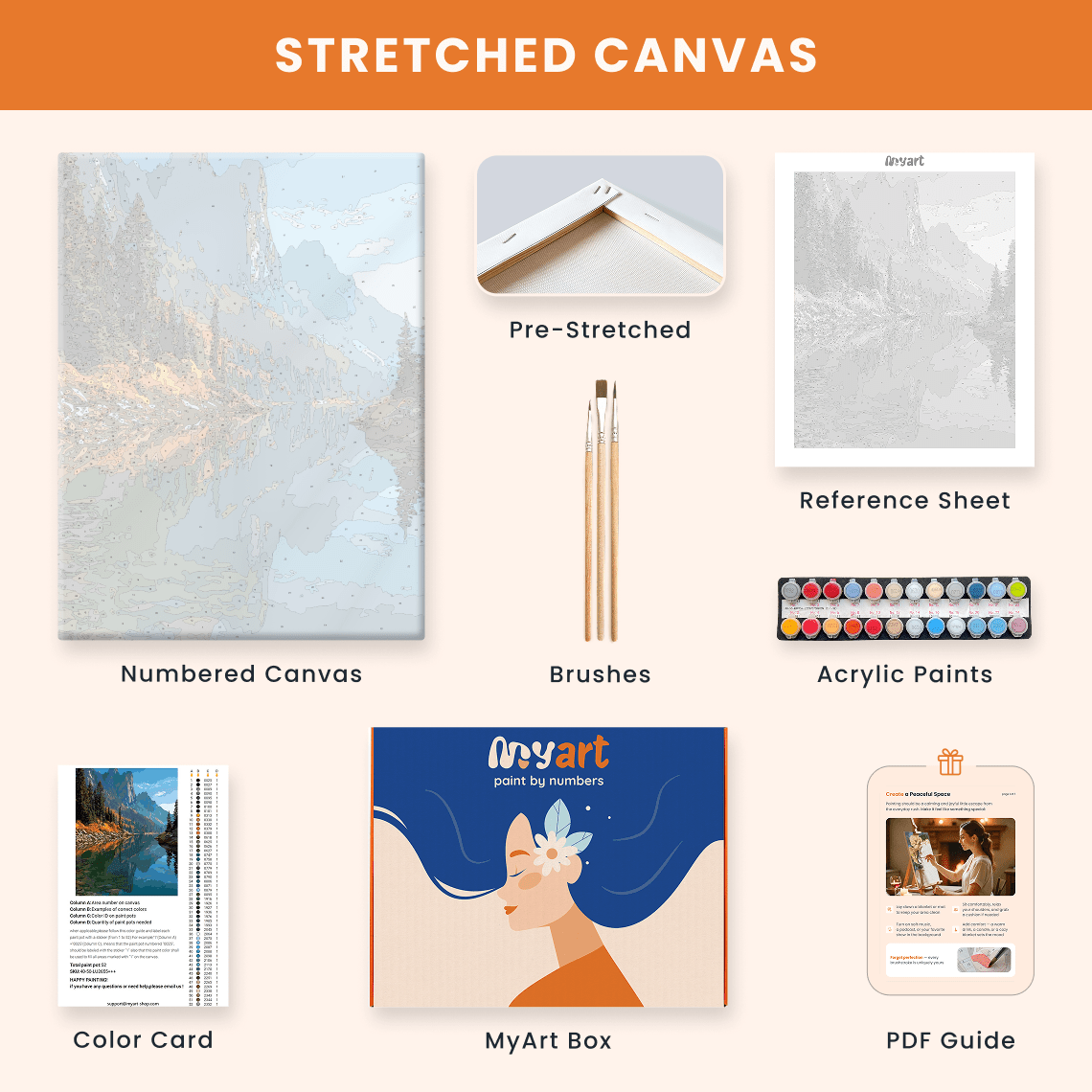 Paint by numbers - Cedar Canyon - MyArt