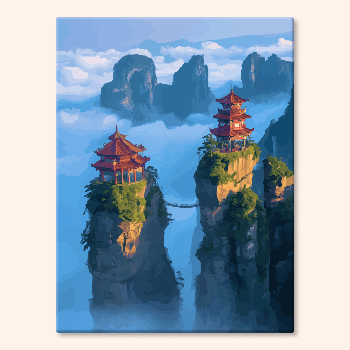 Paint by numbers - Cedar Cliff - MyArt