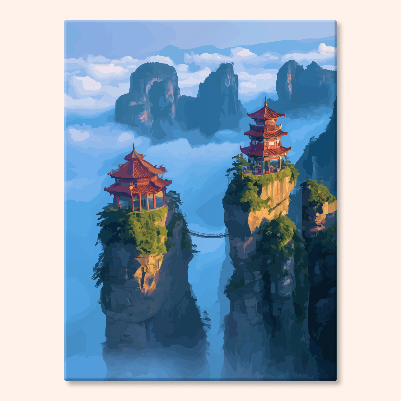 Paint by numbers - Cedar Cliff - MyArt