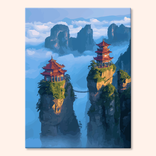 Paint by numbers - Cedar Cliff - MyArt