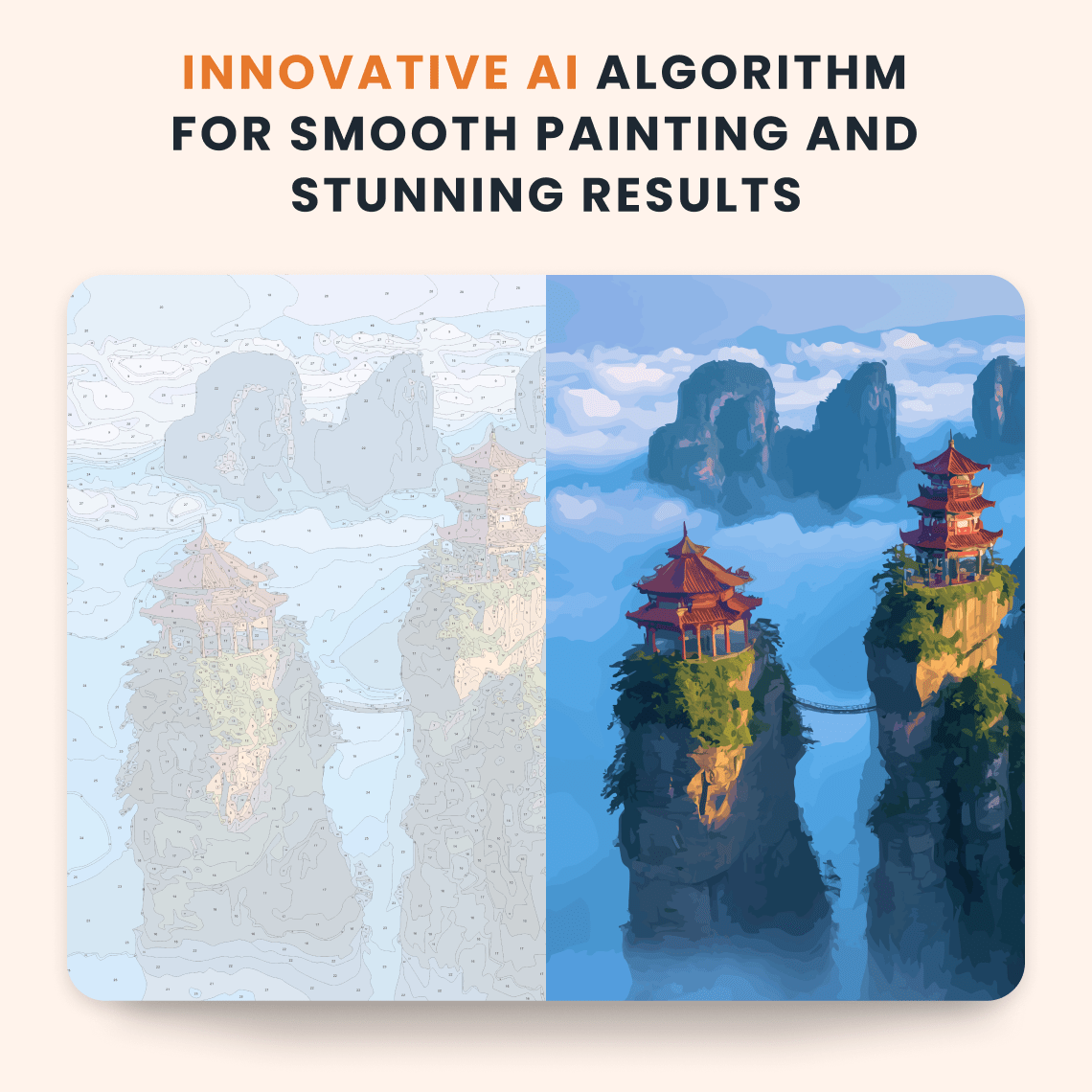 Paint by numbers - Cedar Cliff - MyArt