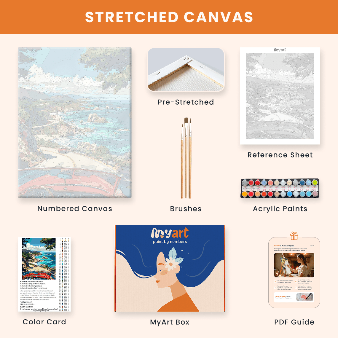 Paint by numbers - Cedar Dream - MyArt