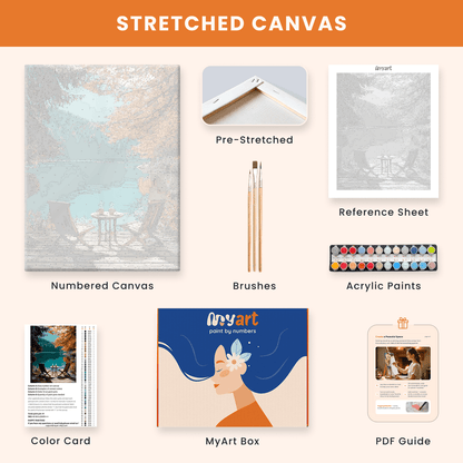 Paint by numbers - Cedar Dunes - MyArt