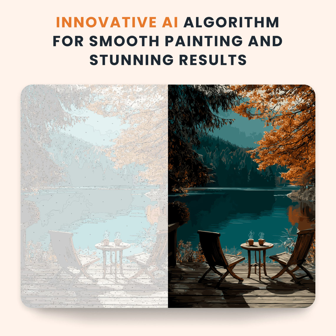 Paint by numbers - Cedar Dunes - MyArt