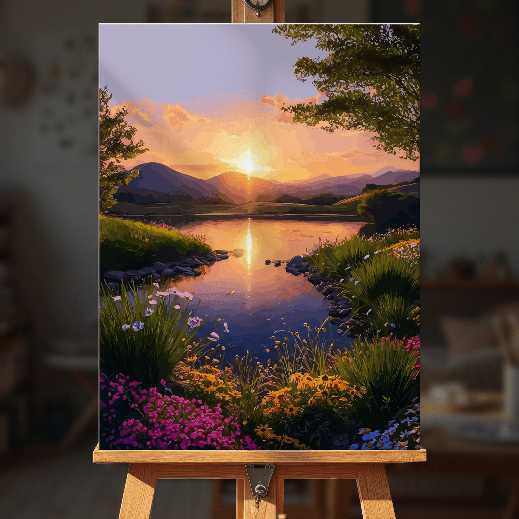 Paint by numbers - Cedar Falls - MyArt