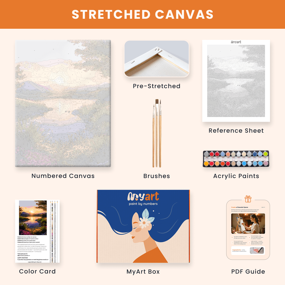 Paint by numbers - Cedar Falls - MyArt