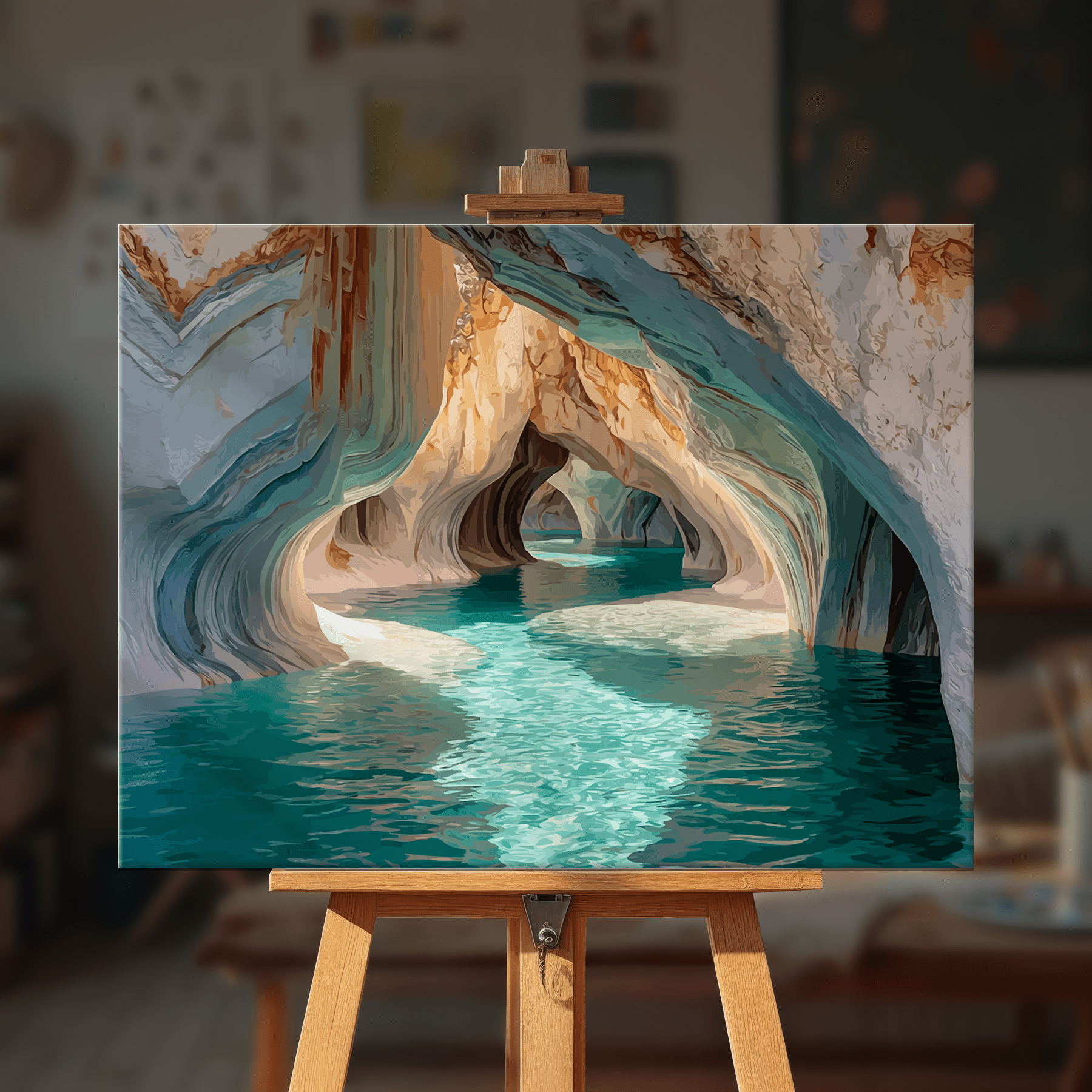 Paint by numbers - Cedar Fields - MyArt