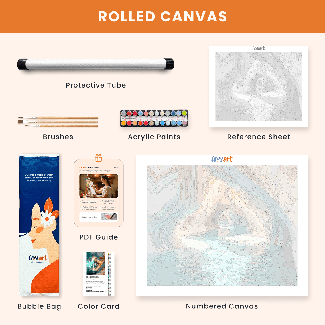 Paint by numbers - Cedar Fields - MyArt