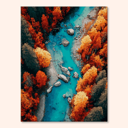 Paint by numbers - Cedar Forest - MyArt