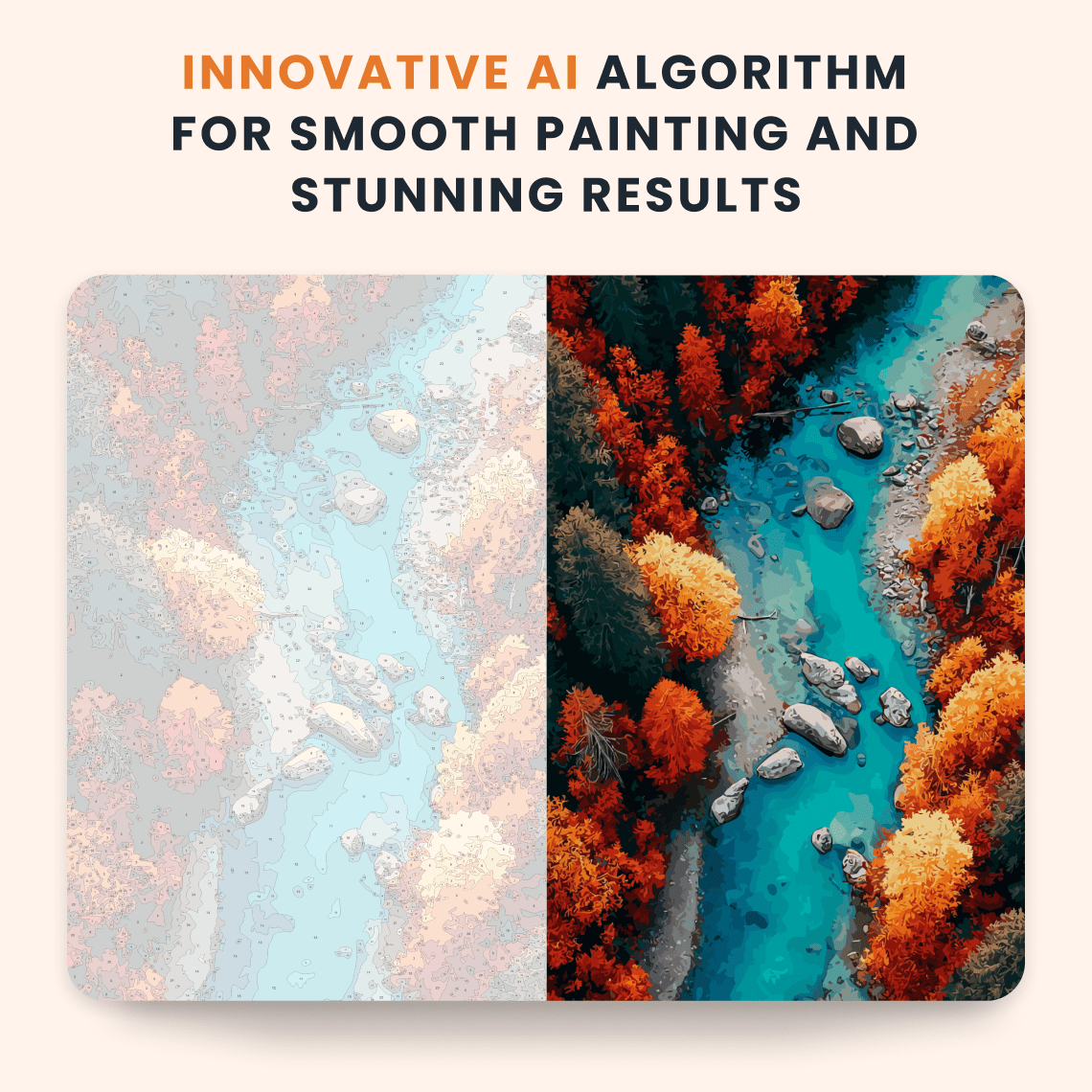 Paint by numbers - Cedar Forest - MyArt