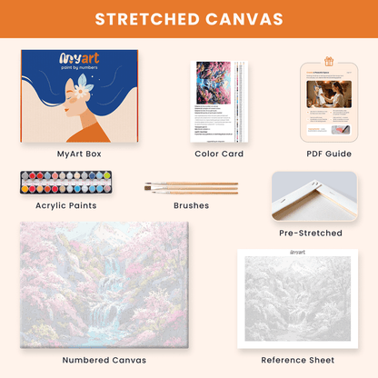 Paint by numbers - Cedar Garden - MyArt