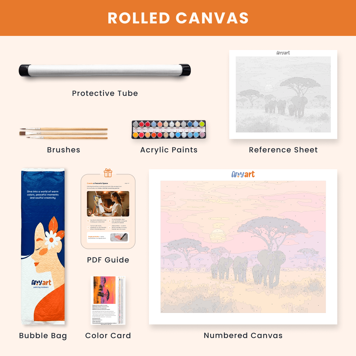 Paint by numbers - Cedar Glade - MyArt