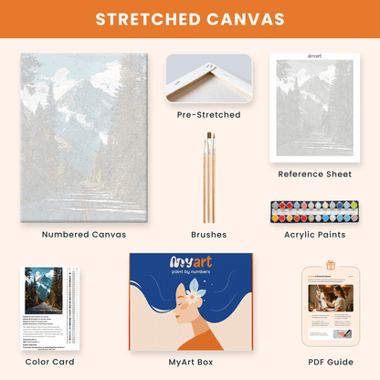 Paint by numbers - Cedar Grove - MyArt