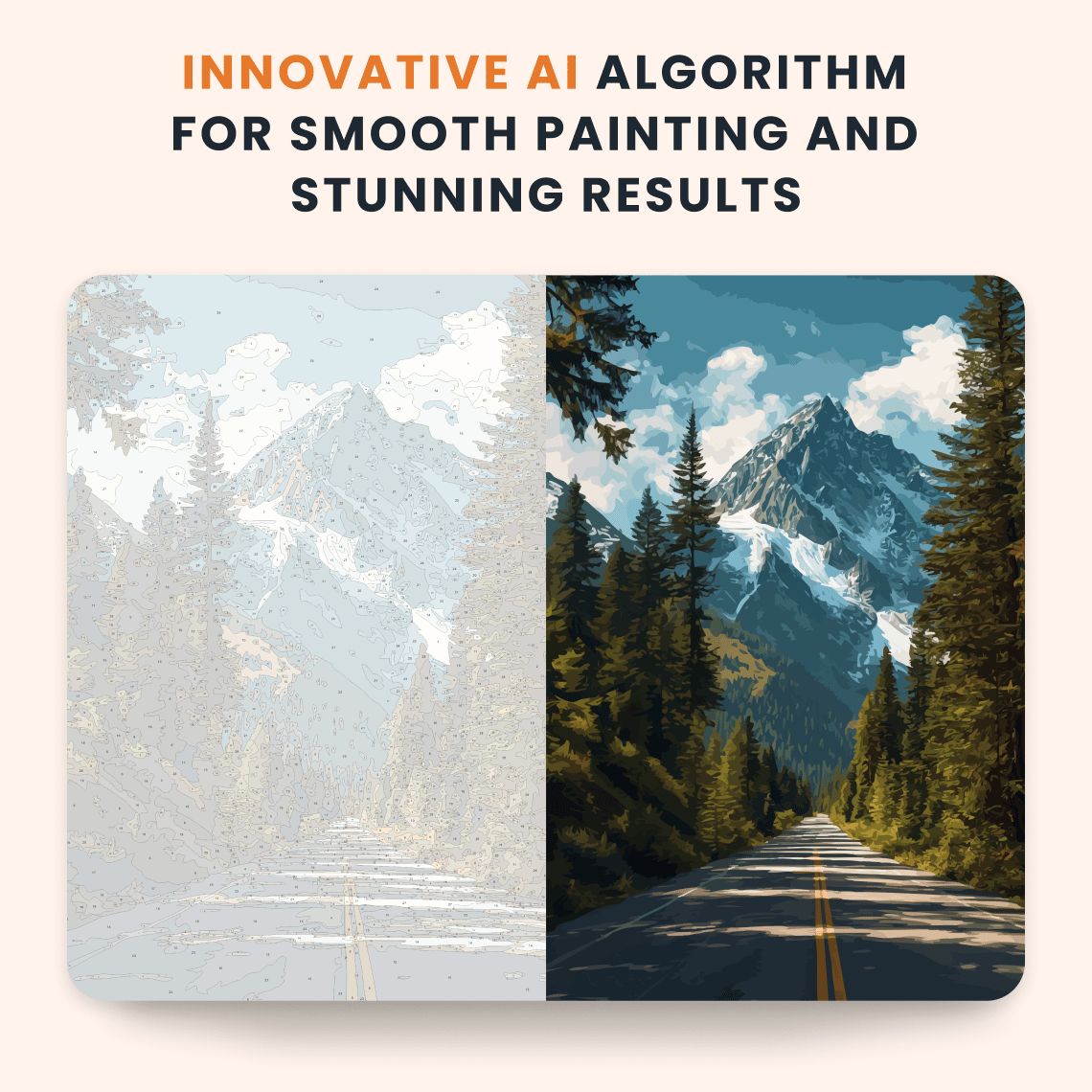 Paint by numbers - Cedar Grove - MyArt