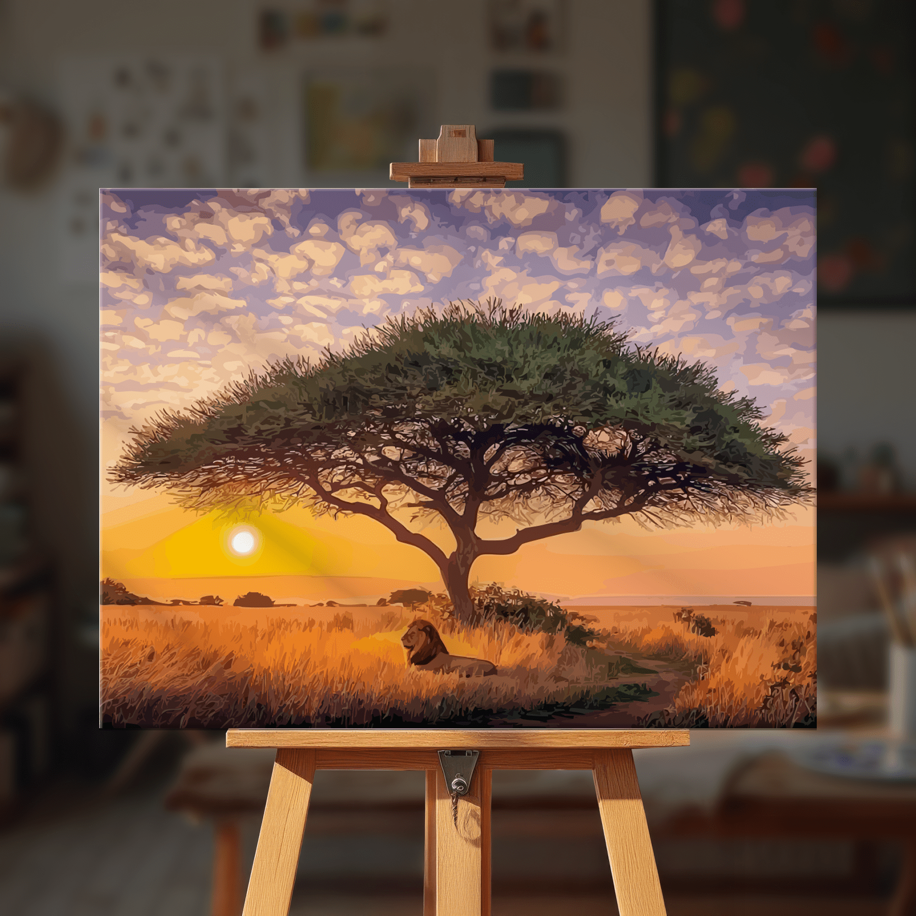 Paint by numbers - Cedar Harbor - MyArt