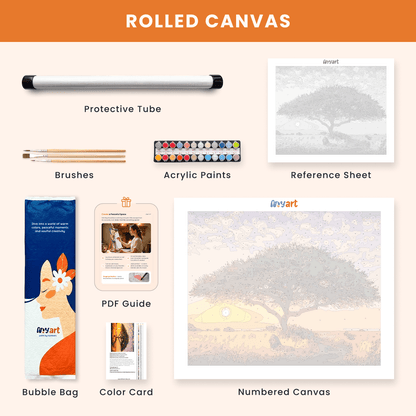 Paint by numbers - Cedar Harbor - MyArt