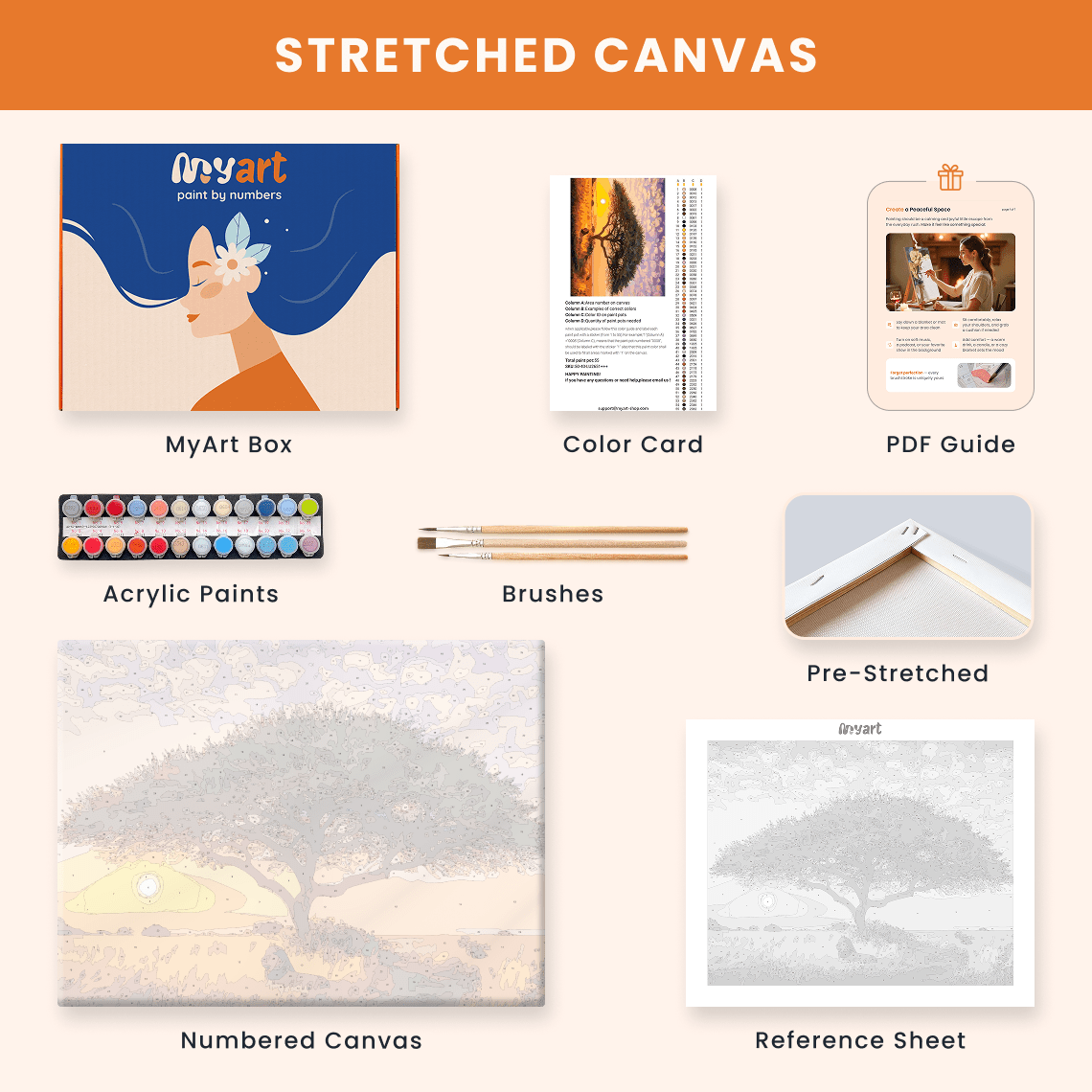 Paint by numbers - Cedar Harbor - MyArt