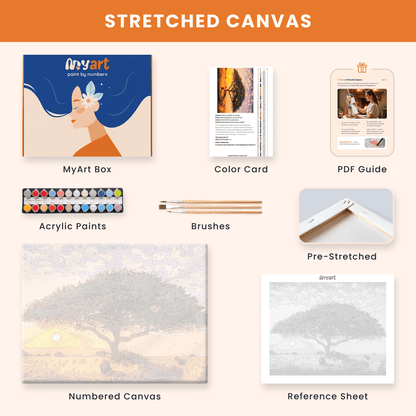 Paint by numbers - Cedar Harbor - MyArt