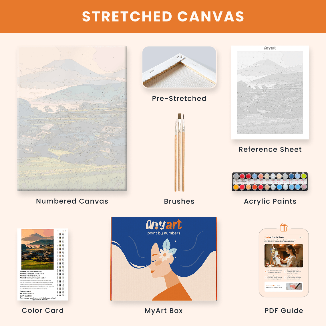 Paint by numbers - Cedar Journey - MyArt