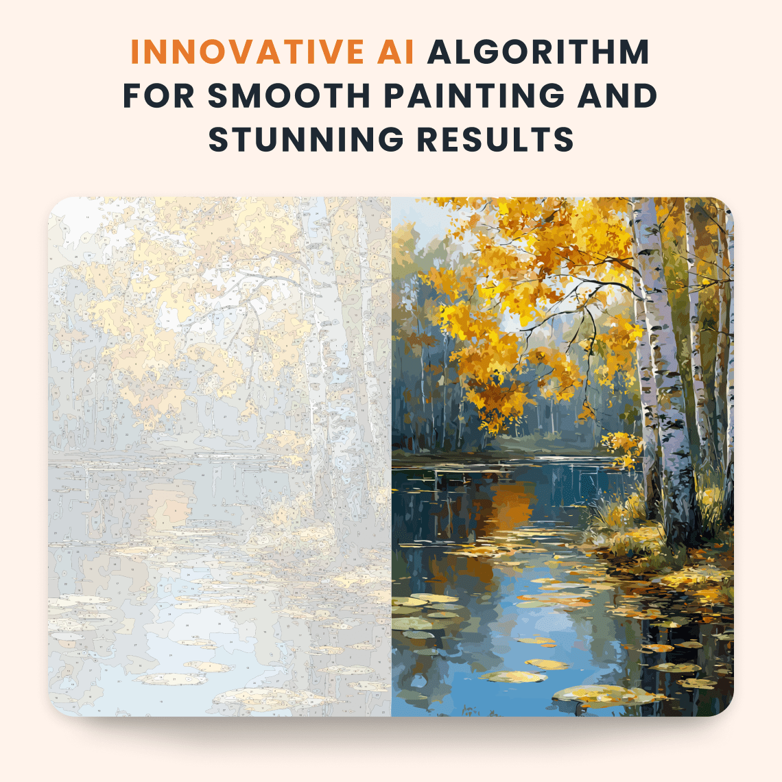 Paint by numbers - Cedar Lagoon - MyArt