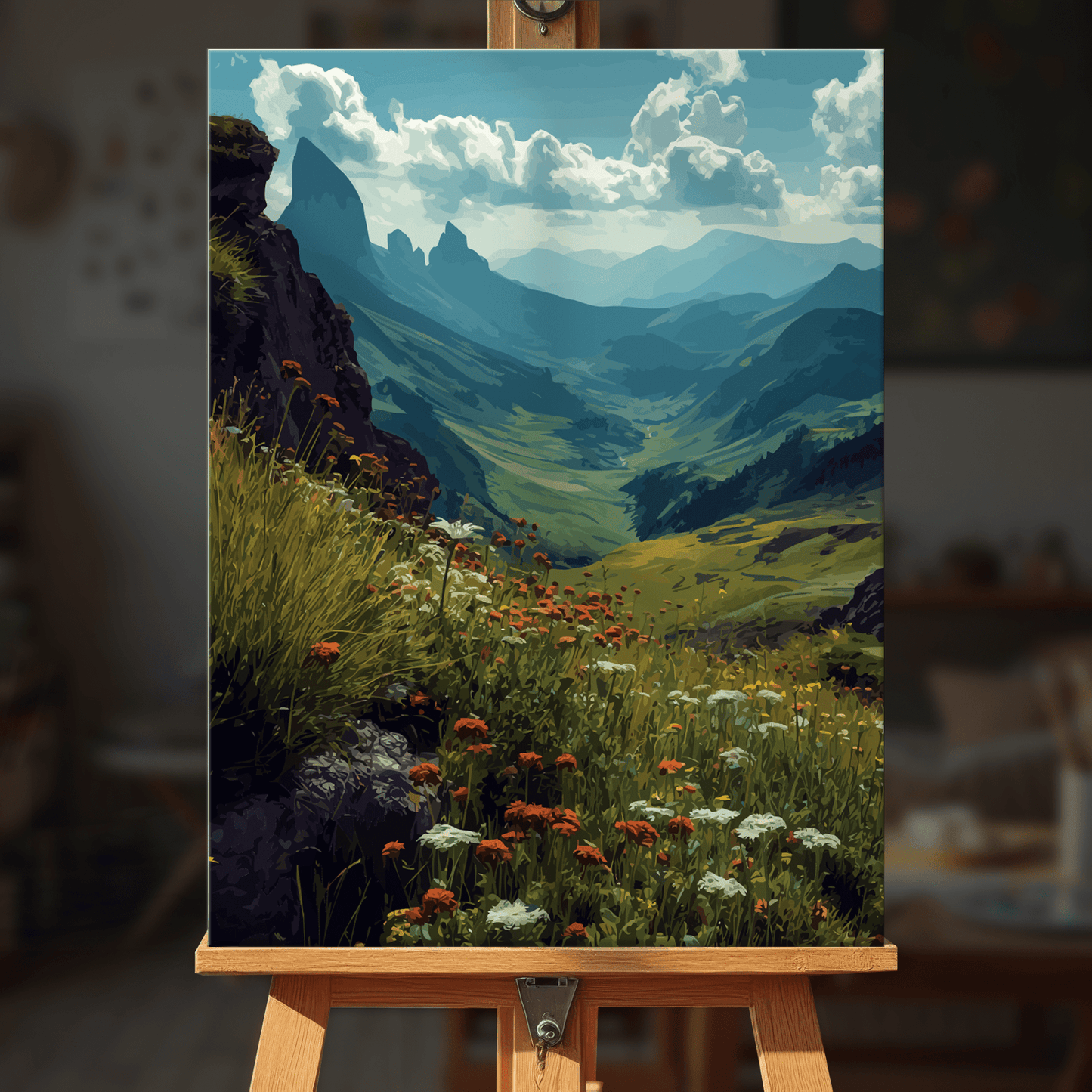 Paint by numbers - Cedar Lake - MyArt