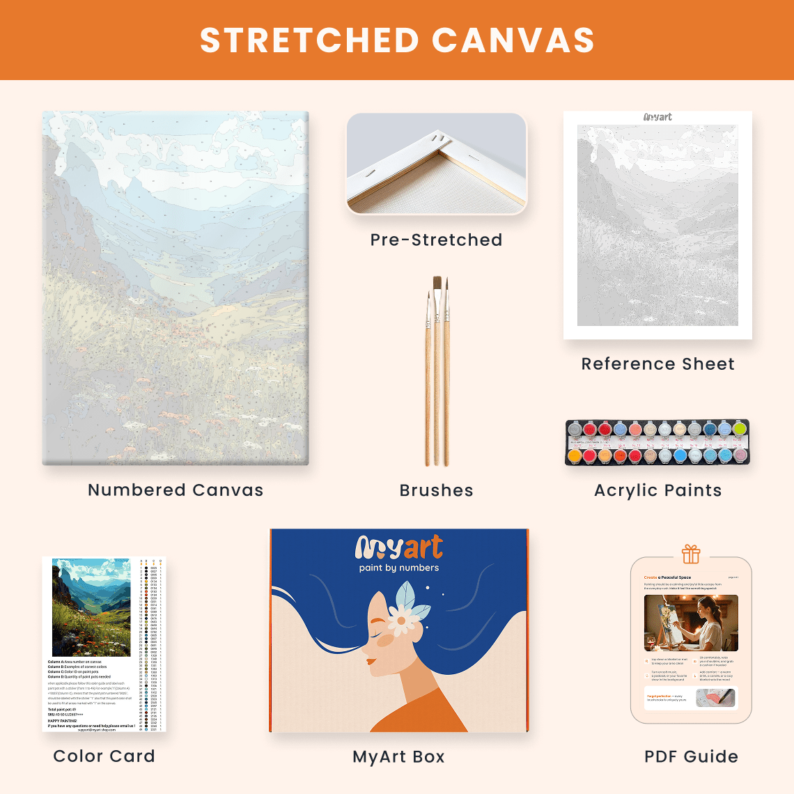 Paint by numbers - Cedar Lake - MyArt