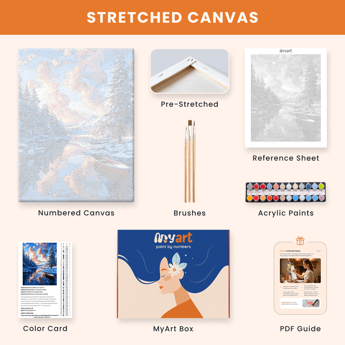 Paint by numbers - Cedar Meadow - MyArt