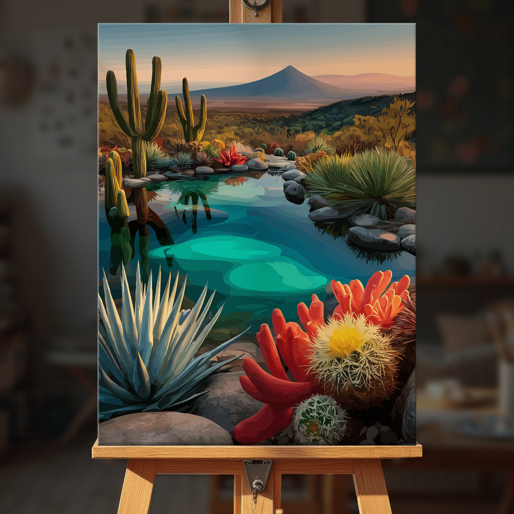 Paint by numbers - Cedar Path - MyArt