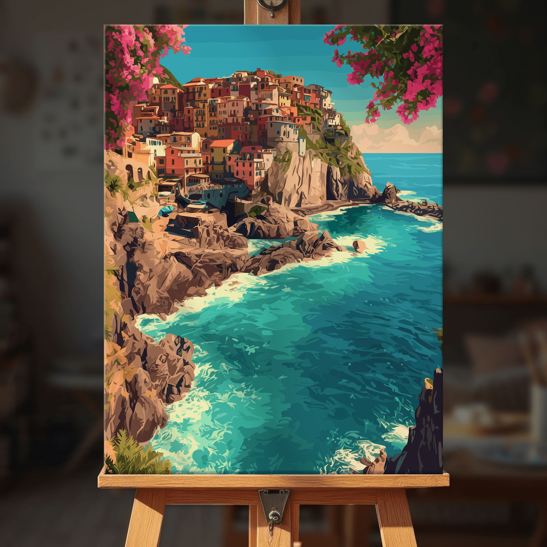 Paint by numbers - Cedar Peak - MyArt