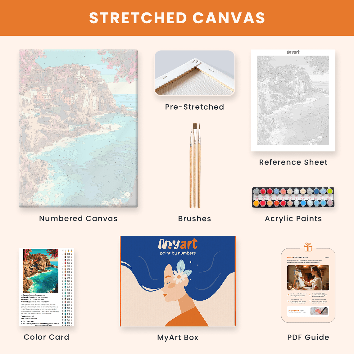 Paint by numbers - Cedar Peak - MyArt