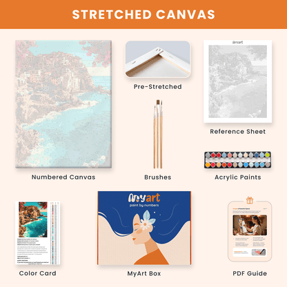 Paint by numbers - Cedar Peak - MyArt