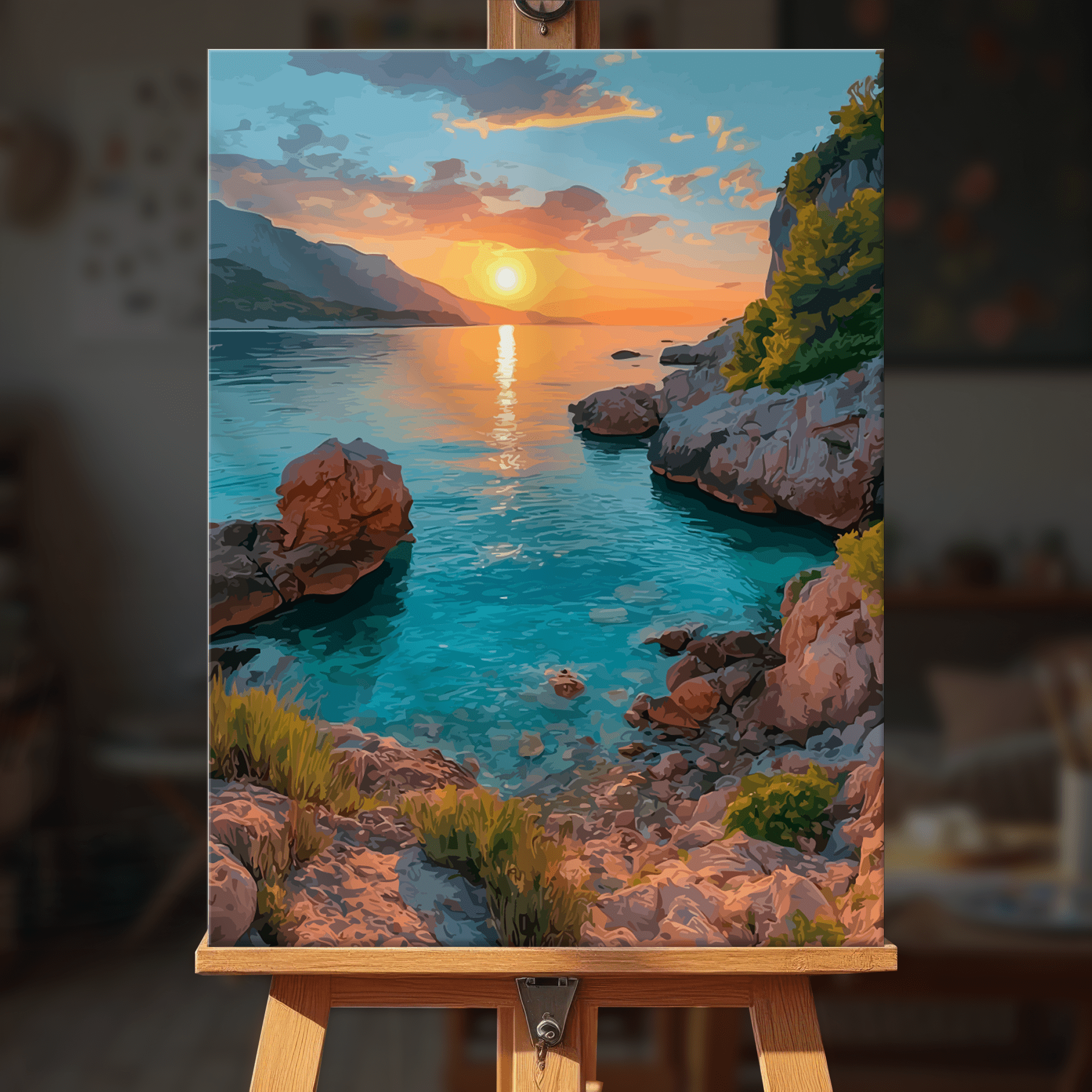 Paint by numbers - Cedar River - MyArt