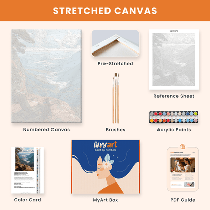 Paint by numbers - Cedar Sky - MyArt