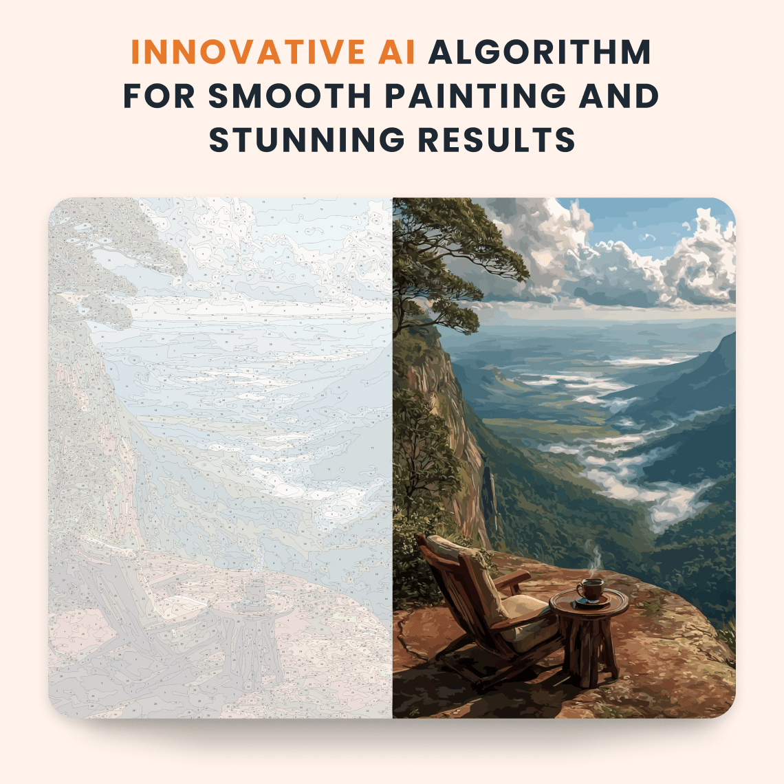 Paint by numbers - Cedar Sky - MyArt