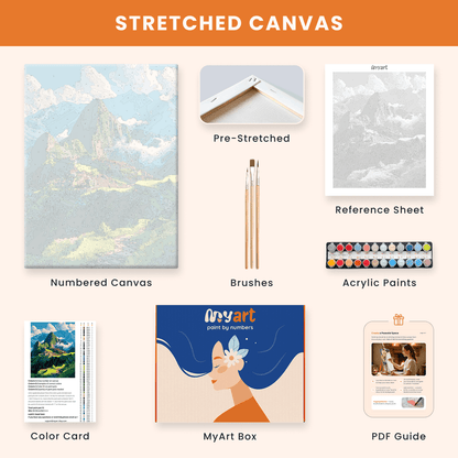 Paint by numbers - Cedar Stream - MyArt